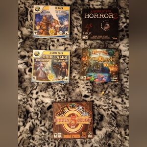 Bundle Deal! PC Classic Hidden Object Games Set - Brown